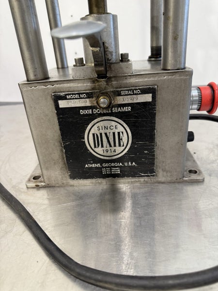 Dixie 25D-600 Upright Can Seamer Carousel 2