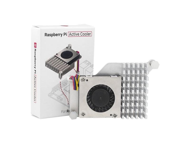 Raspberry Pi Active Cooler With Adjustable Speed Cooling Fan Metal Heatsink Carousel 1