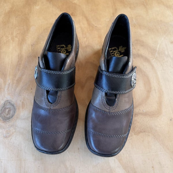 Reiker Brown Anti-Stress Ankle Shoes Size 40 Carousel 1