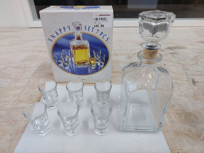 BORMIOLI ROCCO "Snappy" 7-Piece Glass Set Carousel 1