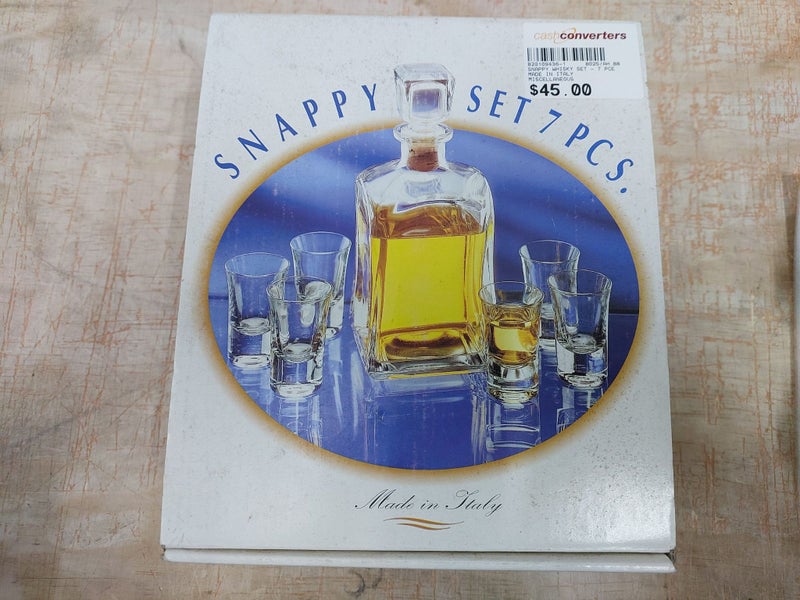 BORMIOLI ROCCO "Snappy" 7-Piece Glass Set Carousel 5