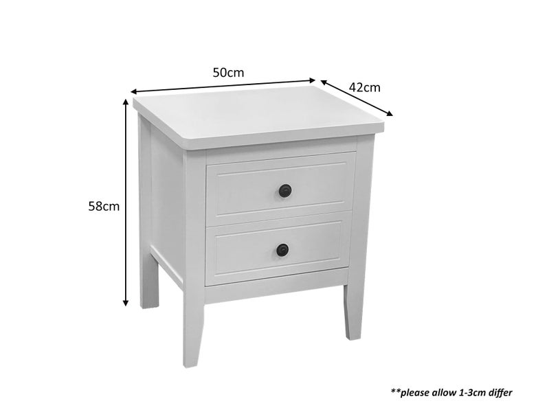 Bedside Table Ivory Color Carousel 5