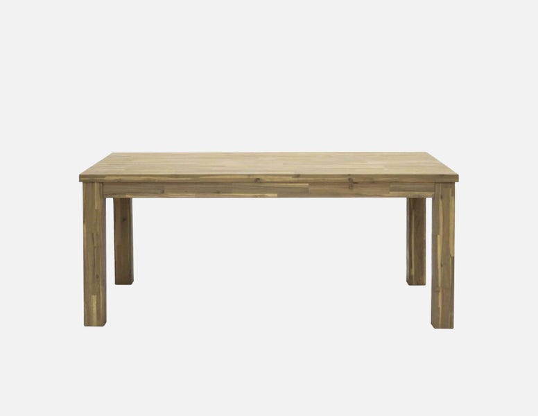 Dining Table Solid Wood Acacia Carousel 1