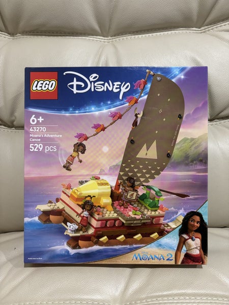 $1 Reserve LEGO Disney Princess 43270 - Moana's Adventure Canoe ~NEW~ Ping! Carousel 1