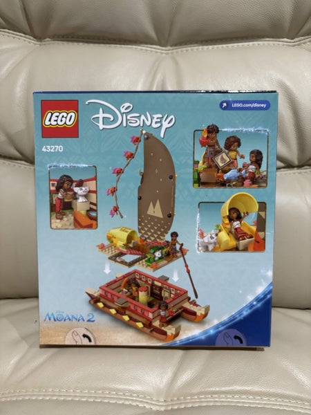 $1 Reserve LEGO Disney Princess 43270 - Moana's Adventure Canoe ~NEW~ Ping! Carousel 2