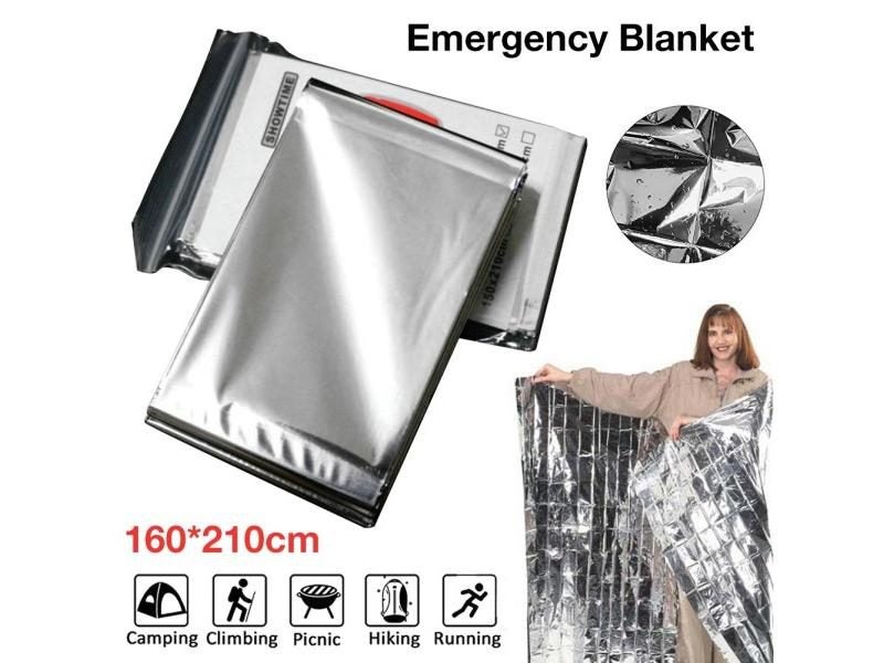 160*210CM Emergency Tear Resistant Windproof Sun Protection Thermal Insulation Carousel 1