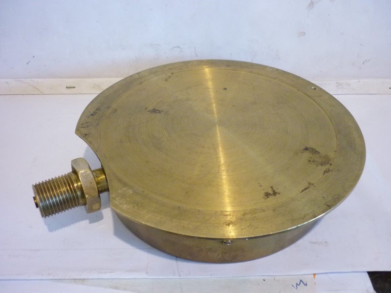 BRASS HYDRAULIC 15000 LBS/SQ IN GAUGE. MADE IN ENGLAND Carousel 4