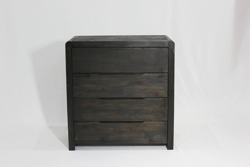 Tallboy Acacia Wood Black Wash Carousel 2
