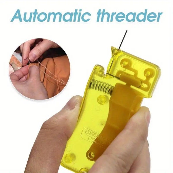New Automatic Needle Threader Quick-Threading Sewing Tool Easy Needle Insertion Carousel 1