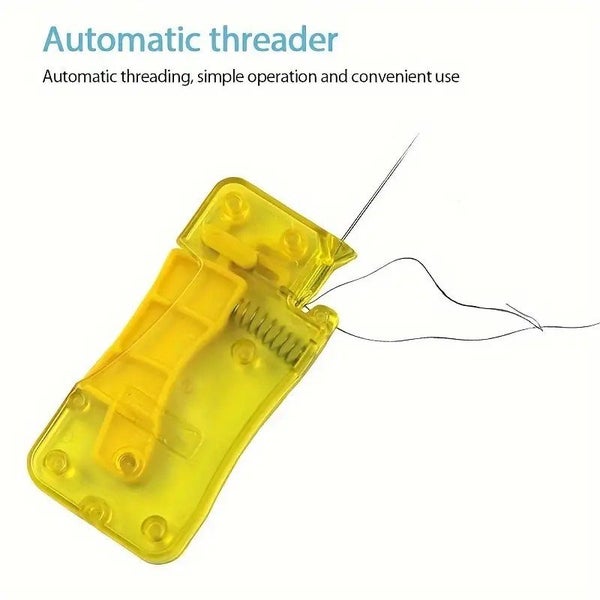 New Automatic Needle Threader Quick-Threading Sewing Tool Easy Needle Insertion Carousel 8