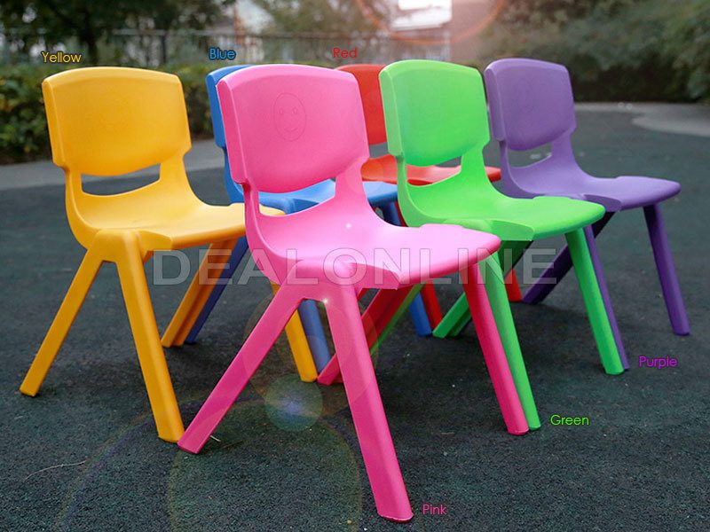 Children's Chairs Durable Plastic - 7 COLOURS Carousel 1