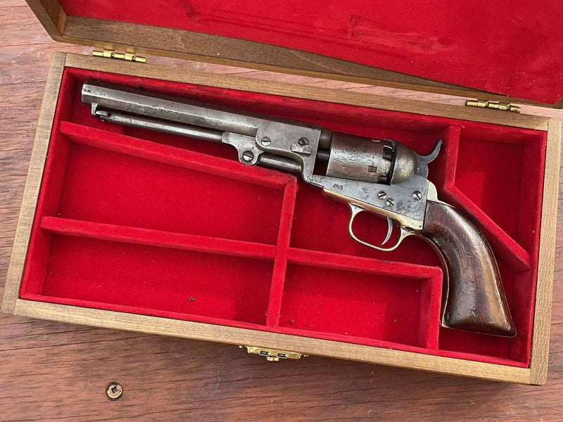 Colt 1849 Percussion Revolver. Rare 6” barrel. s/n 65987 for 1853 ! Carousel 1