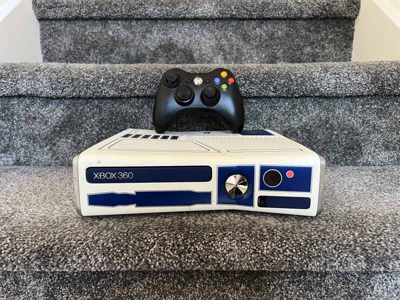 MODDED RGH 3 Slim R2D2 Star Wars Limited Edition 500gb Xbox 360 | AFTERPAY Carousel 1