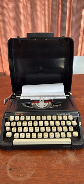 Brother typewriter Carousel 1