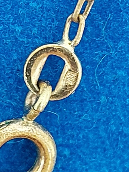 Old gold chain European 700 hallmark Carousel 7