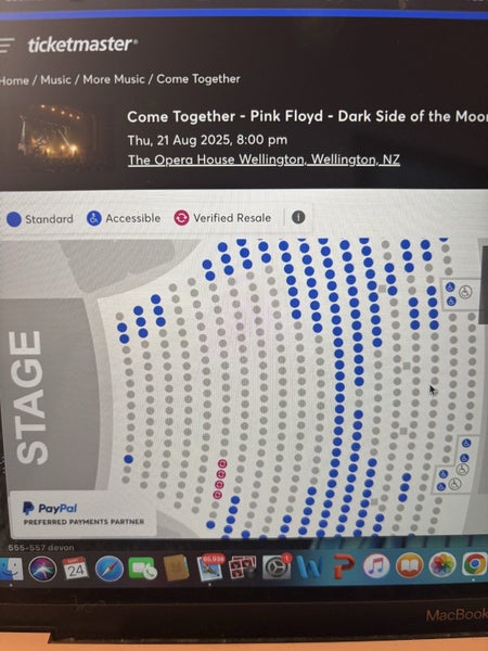 Pink Floyd - Come Together Wellington concert tickets 21 Aug Carousel 1