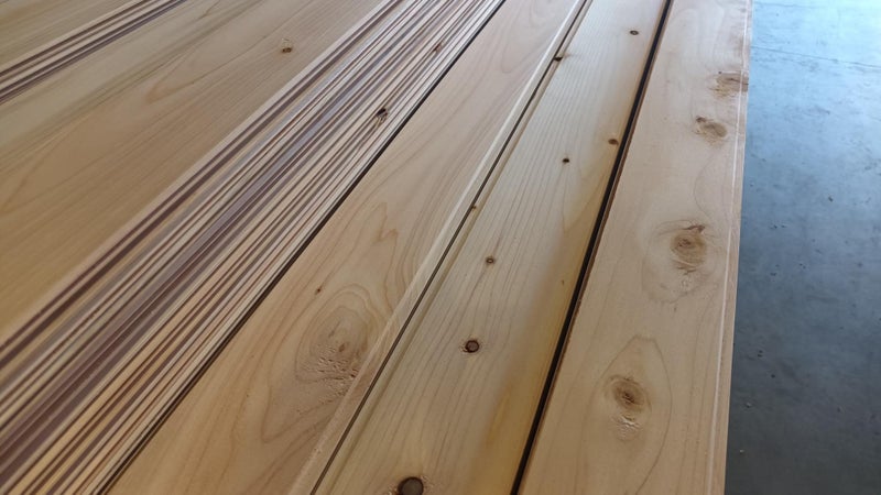 Structural Yellow Cedar ex200mm x 25mm TG&V Paneling Carousel 1