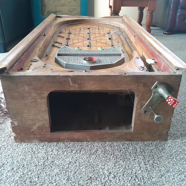 Vintage (Pre-war) 1930's Pin Ball Arcade Machine .... Carousel 7