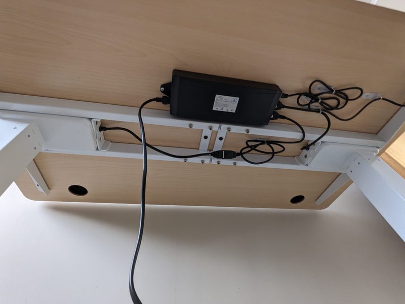 Electric Standing Desk, 2 years old, 1200mm x 700mm Carousel 4