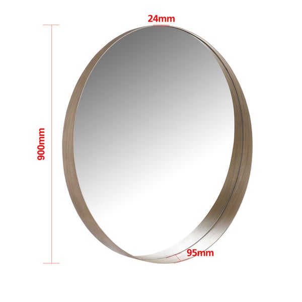Bathroom Vanity Frame Wall Mirror 900mm Carousel 14