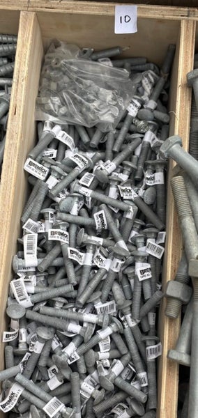Bremick Coach Bolts & Nuts M10 x 75mm Galvanised Carousel 1