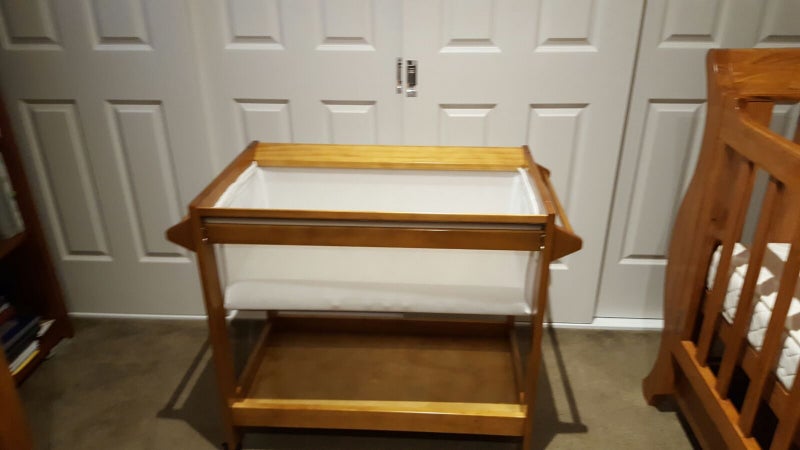 Nursery Set - Sleigh Cot, Bassinette, Change Table, Dresser Carousel 2