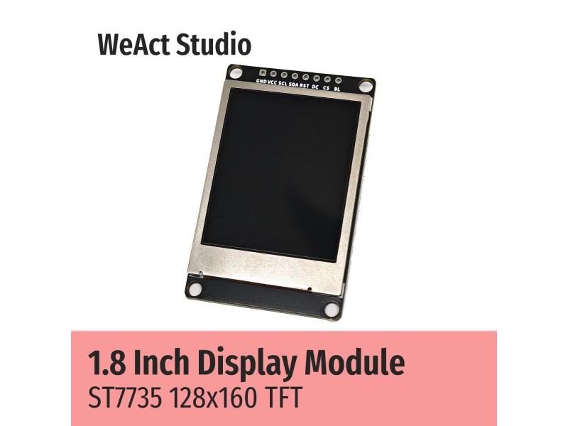 1.8inch TFT Display Full Color LCD Module ST7735 Drive IC High Quality Carousel 1