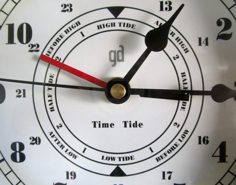 *** VERY GOOD CLOCK / TIDE CLOCK SUIT MARINE APPLICATION *** Carousel 2