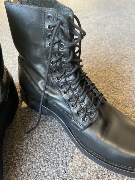 Diesel Military Style Leather Boots Carousel 7