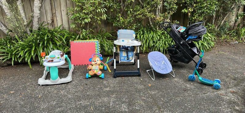 Bulk of baby gears, moving sales! Carousel 1