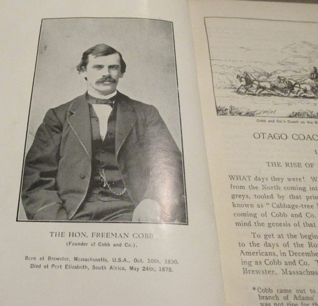 Old Coaching Days in Otago and Southland Book E.M. Lovell-Smith Carousel 2