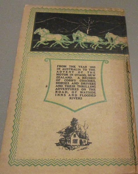 Old Coaching Days in Otago and Southland Book E.M. Lovell-Smith Carousel 14