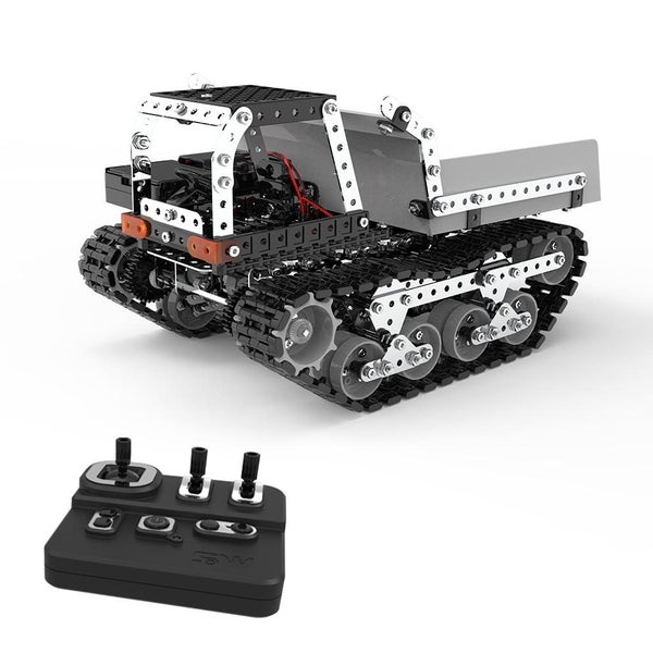 10 Ch Remote Control Dump Truck Toy Diy Stainless Steel 2.4G Wireless Remote Co Carousel 1