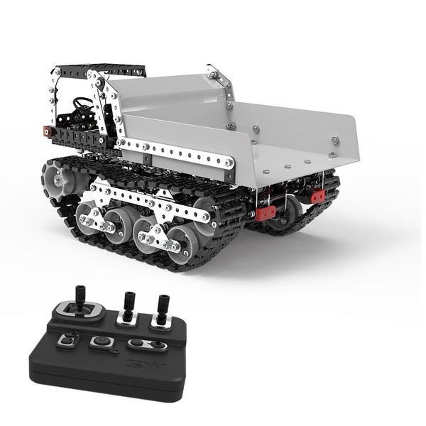 10 Ch Remote Control Dump Truck Toy Diy Stainless Steel 2.4G Wireless Remote Co Carousel 3