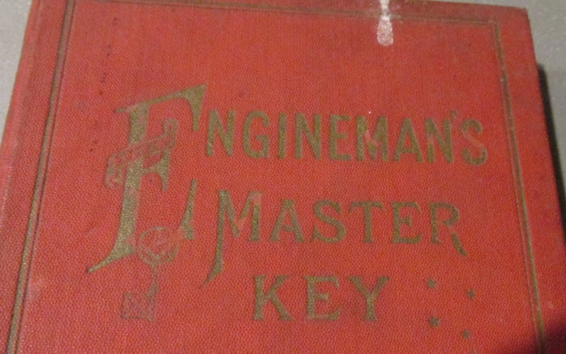 Rare Antique Engineman's Master Key by LFR Schnabel Book Carousel 2