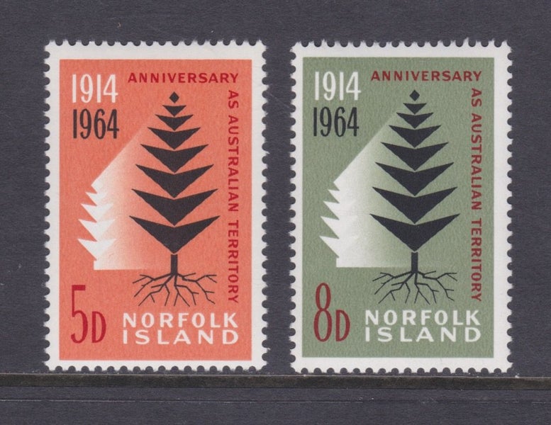 Norfolk - 1964 50th Anniversary Set (2) - UHM - 55/6 Carousel 1