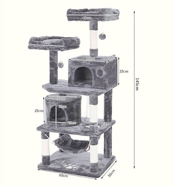 New Cat Tree Tower Carousel 2