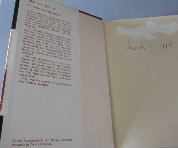 Narrative Of A Residence In Various Parts Of New Zealand Charles Heaphy Book Carousel 8