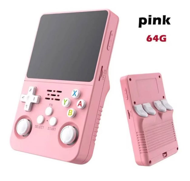 R36S Retro Handheld Game Console Linux 3.5” IPS Portable NES SNES MD PS N64 64GB Carousel 1