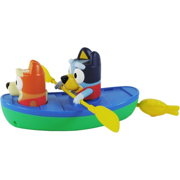 Tomy Toomies Bluey Paddling Canoe Bath Toy Carousel 2