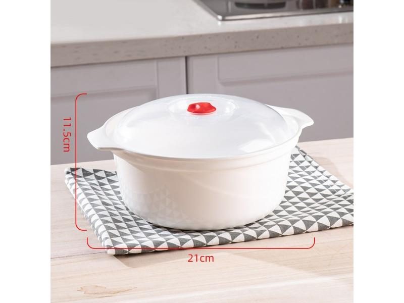 GIANXI Microwave Oven Special Box Heated Soup Pot Rice Steamed Hot Steamed Buns Carousel 1