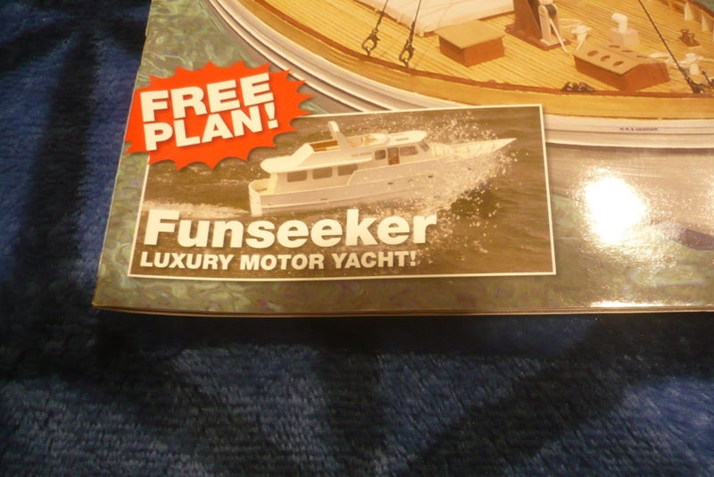 2 X Model Boats magazine April 2008 & Dec. 2010 c/w with 2 plans Carousel 1