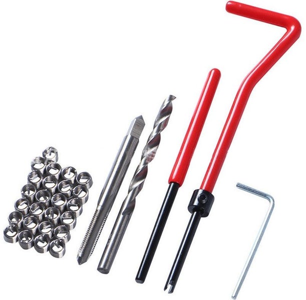 30PCS M5 Thread Repair Kit Helicoil Insertion Tool Thread Restoring Kit Carousel 2