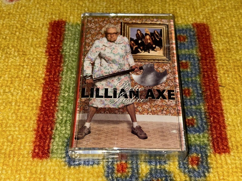 LILIAN AXE Poetic Justice CASSETTE TAPE Carousel 1