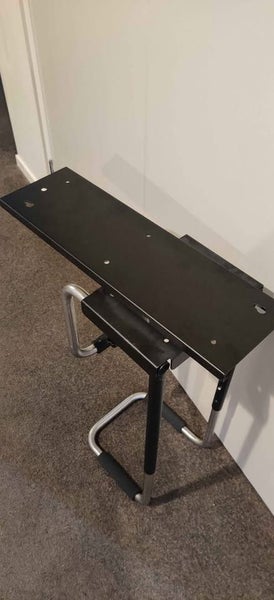 Heavy-Duty Under-Desk CPU Mount with Sliding Track Carousel 2