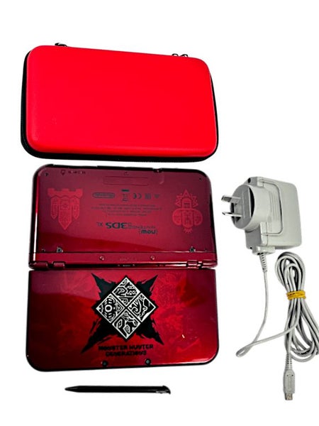 "NEW" Nintendo 3DS XL MONSTER HUNTER GENERATIONS Limited Edition Carousel 1