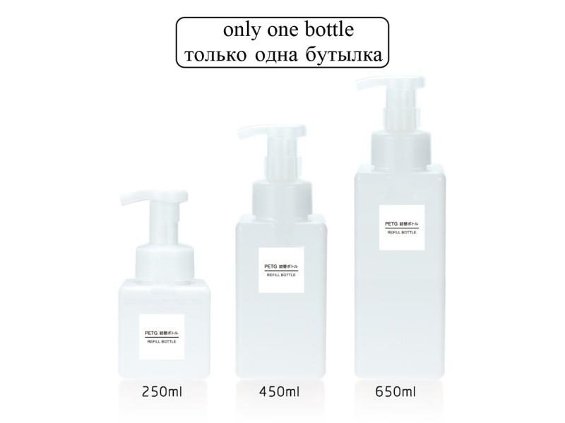 Empty Foaming Soap Dispenser Bathroom Hand Sanitizer Shampoo Body Wash Lotion Carousel 1