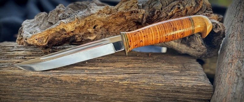 **WOW** MINT, UNUSED, STUNNING EXAMPLE. FINN PUUKKO KNIFE Carousel 2