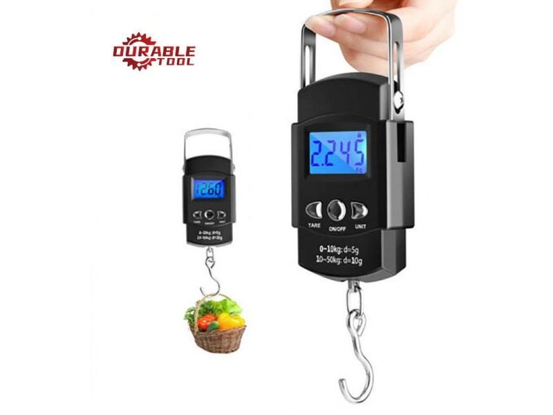 50kg/10g Oauee Mini Scale Electronic For Fishing Luggage Travel Weighting Carousel 1