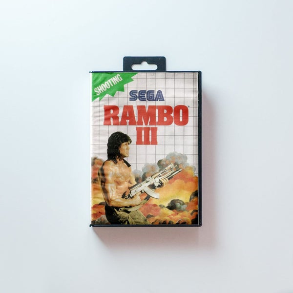 Rambo III - Sega Master System Game Carousel 1